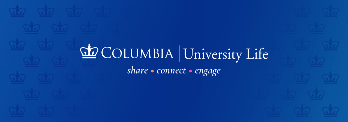 Columbia University Life email header