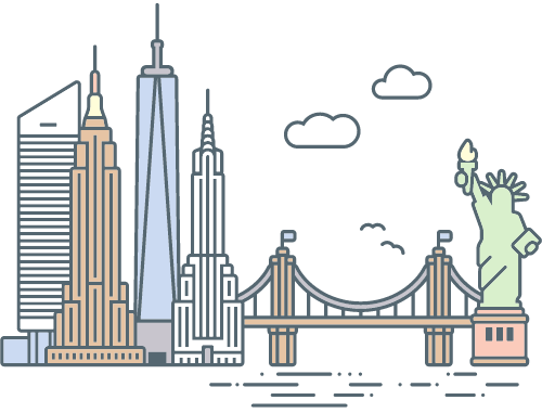 NYC Skyline Illustration
