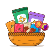 bowl of snacks