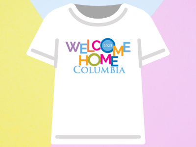 Welcome Home Columbia t-shirt