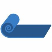 Image: blue yoga mat