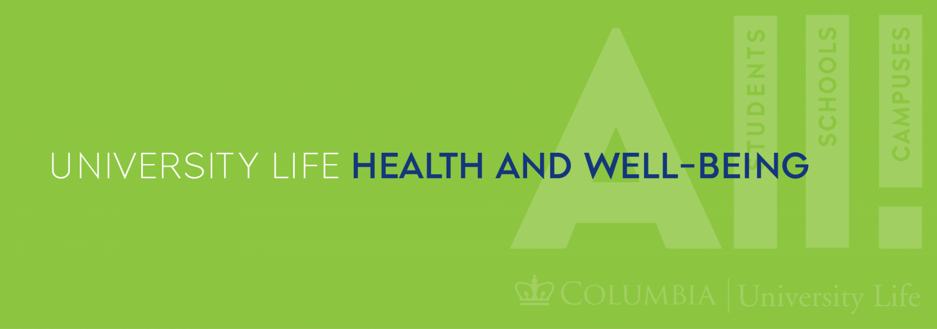 Health and Well-Being Newsletter header