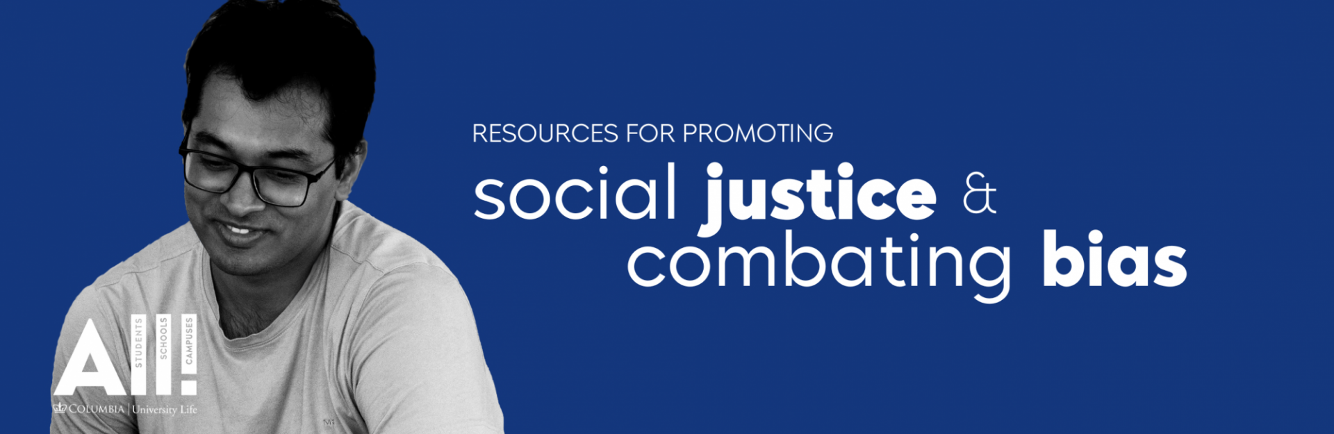 social justice and combating bias hero image