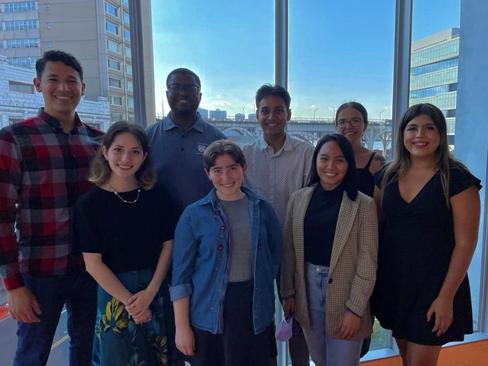 Johanna with her Social Impact Fellowship cohort at Columbia World Projects Johanna with Social Impact Fellowship cohort at Columbia World Projects