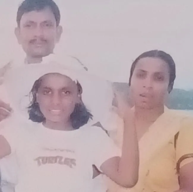 student and mother