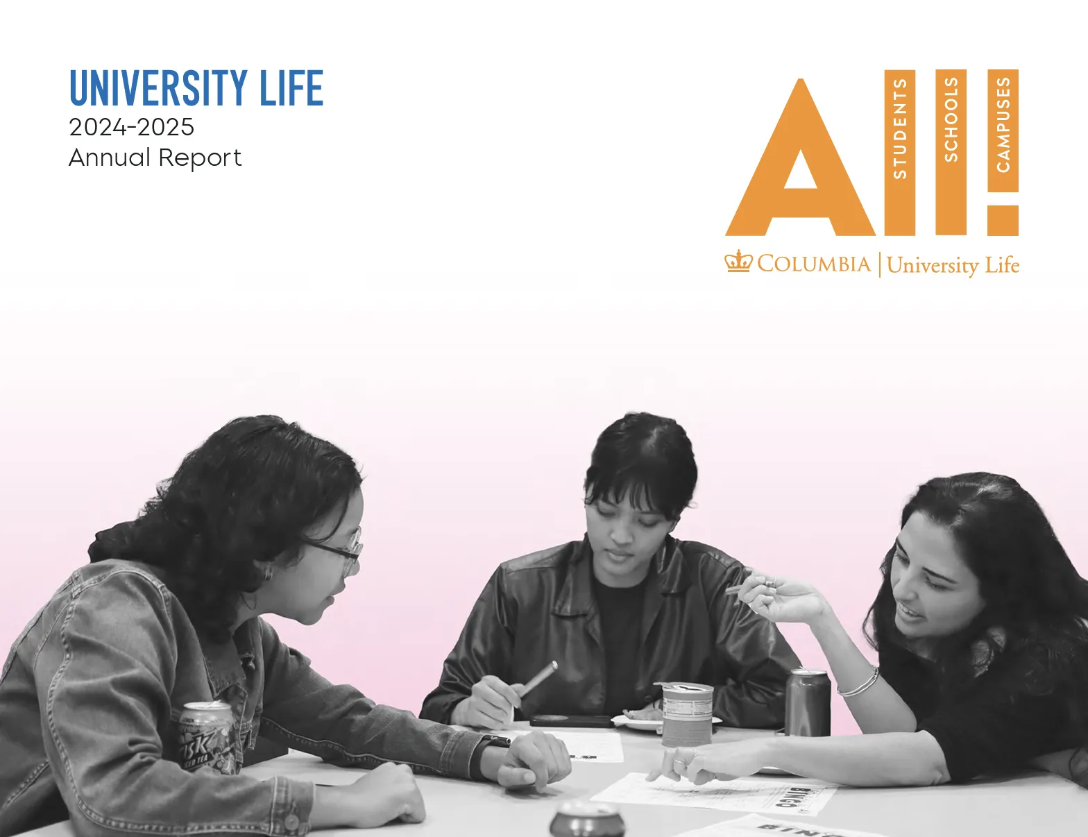 University Life Annual Report 2024 - 25 Cover Image