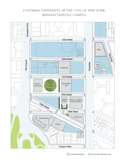 Manhattanville Campus Map
