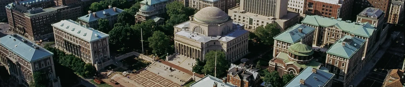 Overhead shot of the Morningside Campus