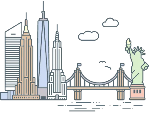 NYC Skyline Illustration
