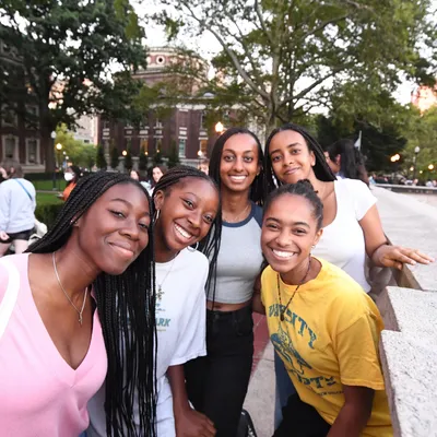 Students at an IGB event