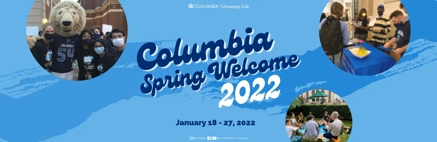 Spring Welcome 2022 Banner