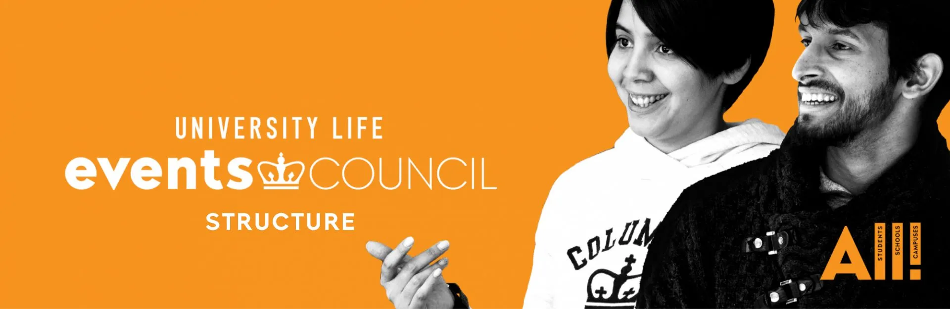 University Life Events Council Structure