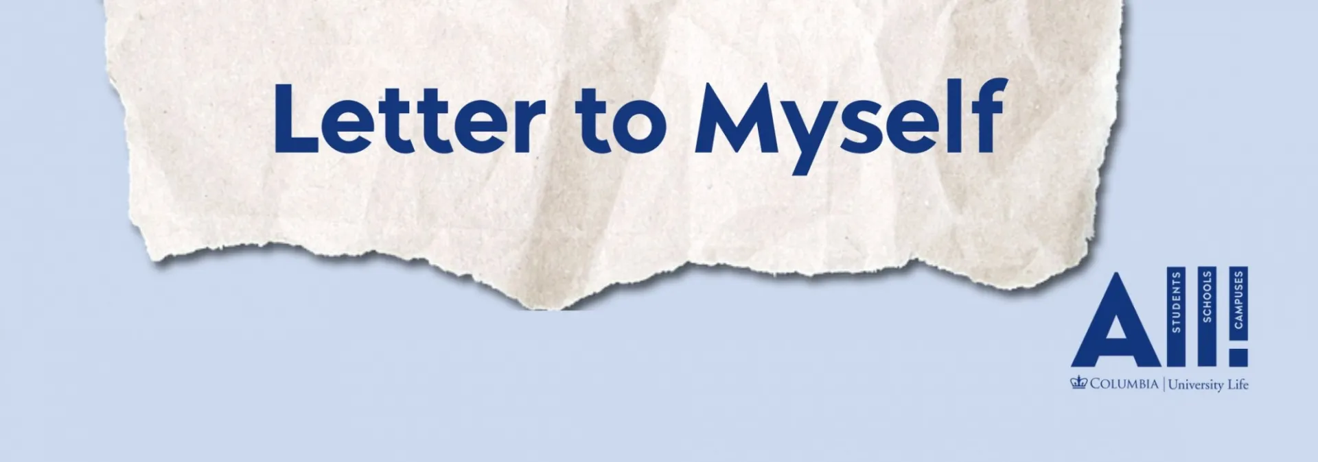 Letter to Myself