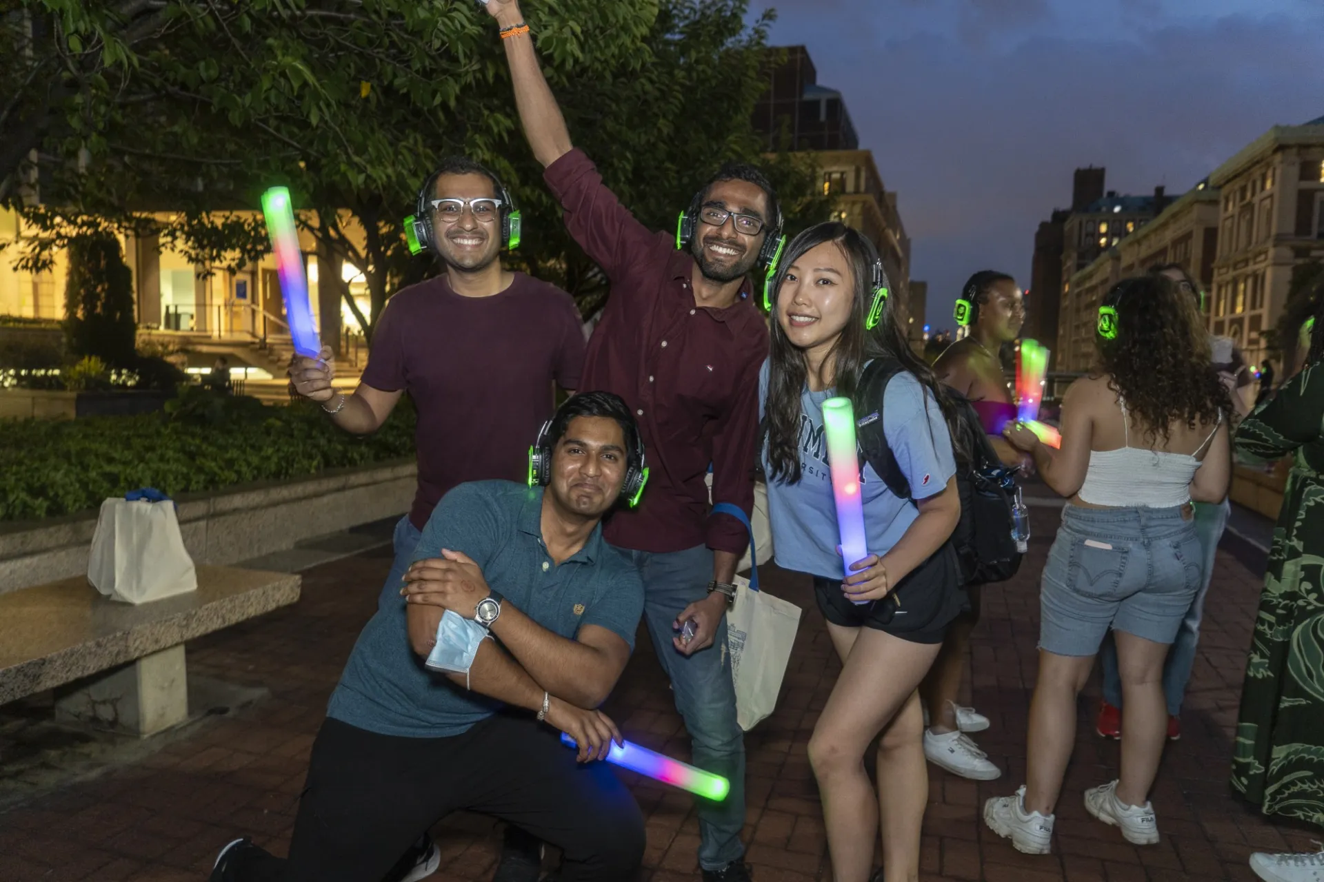 Students at Lowlapalooza 2021