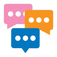 conversation bubbles