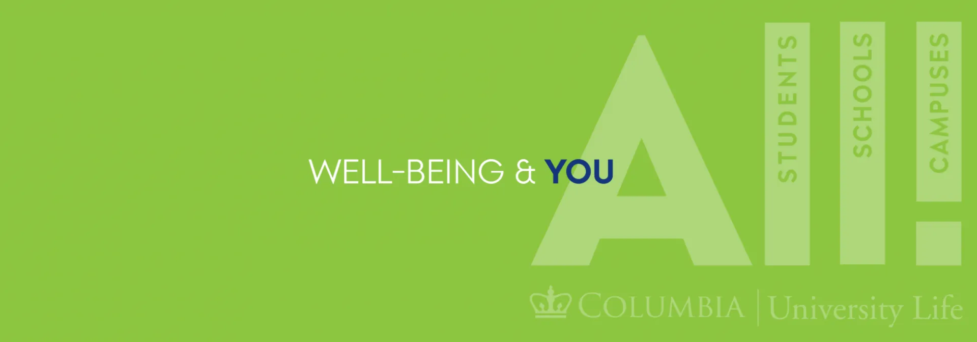 Well-being & You - University Life Logo