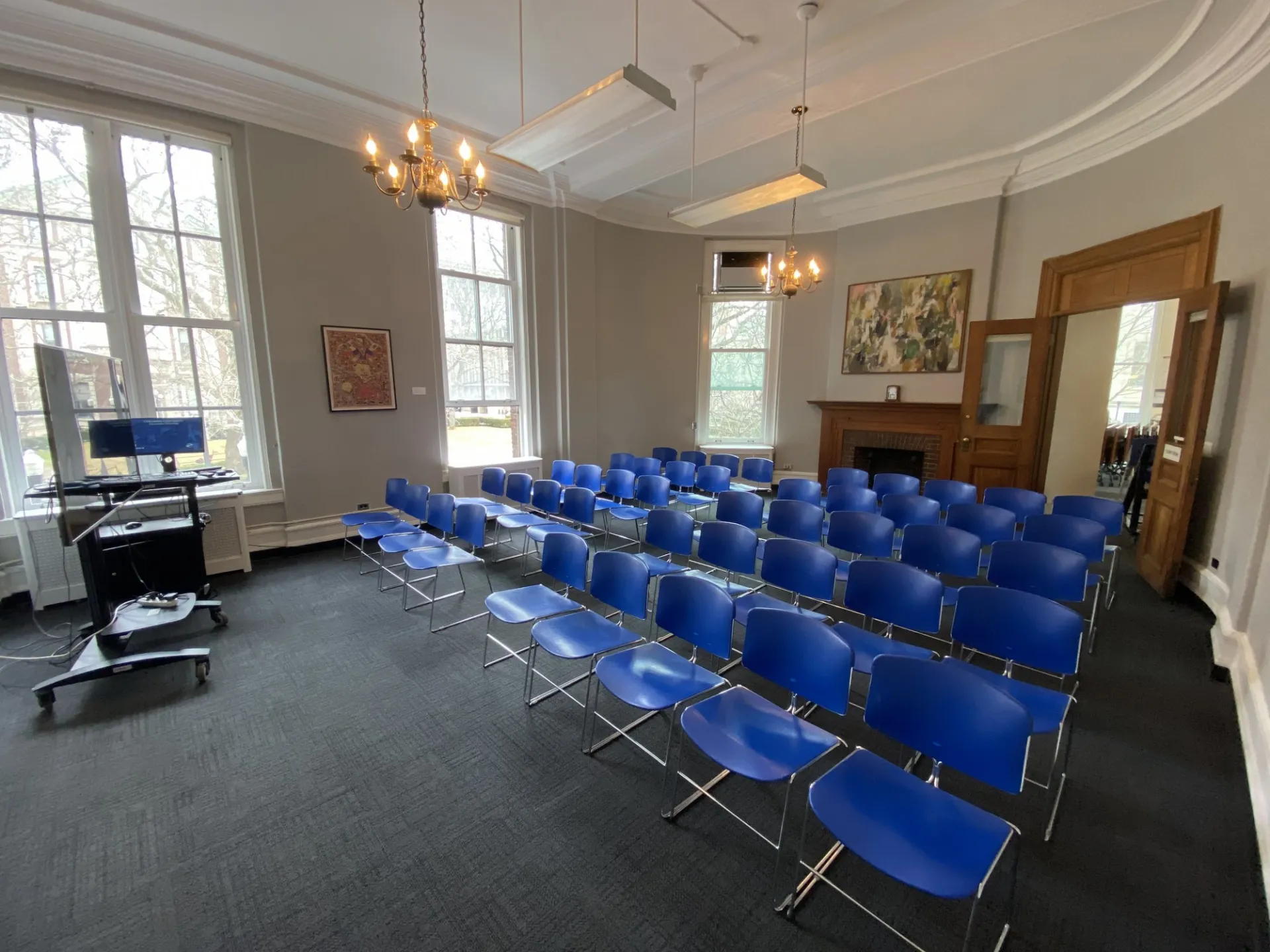 Earl Hall Schiff Theater - Set Up