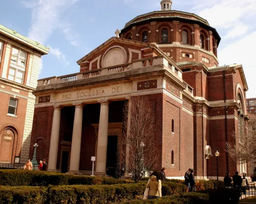 St. Paul's Chapel Exterior - Columbia University 