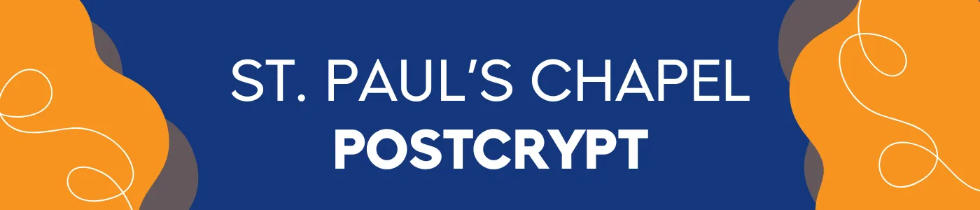 St. Paul's Chapel Postcrypt