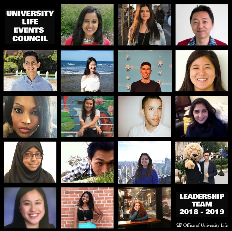 grid of headshots of members
