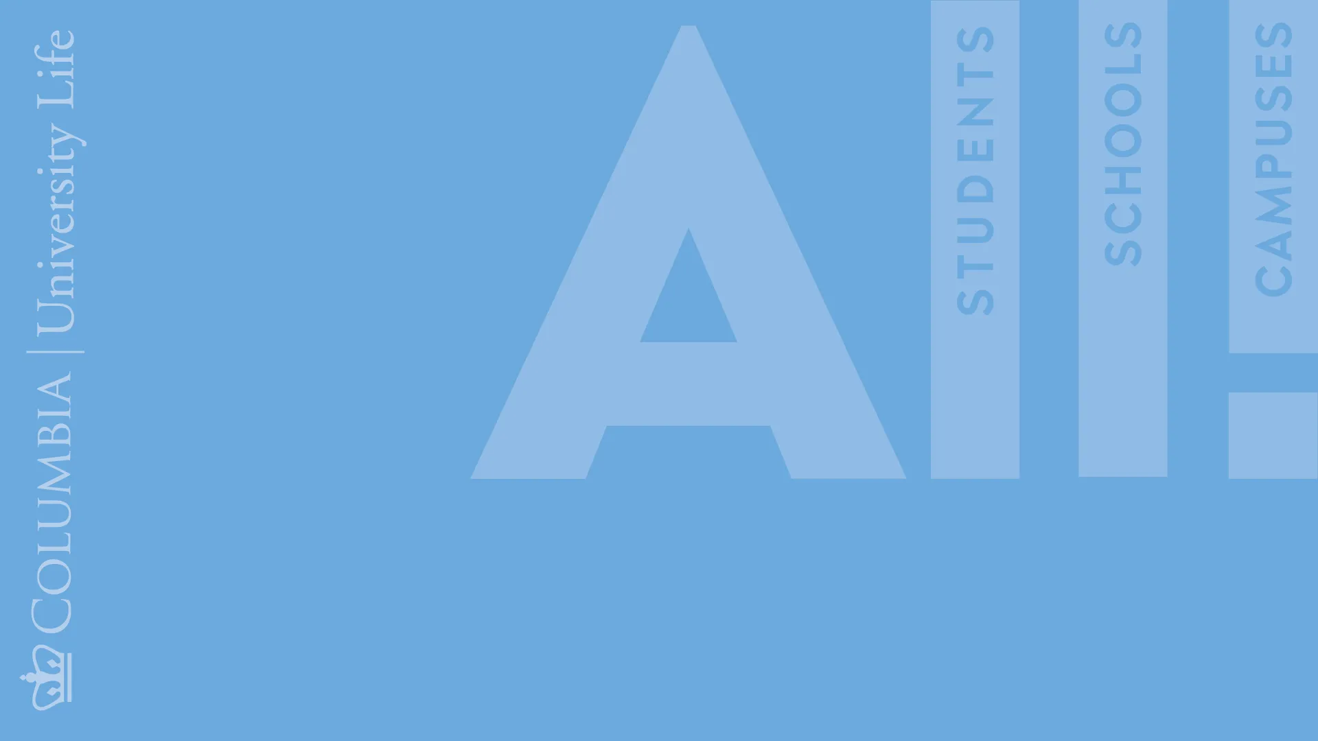 ALL! Logo large on light blue background